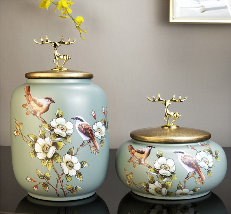 Exquisite Handmade Hummingbird Urns