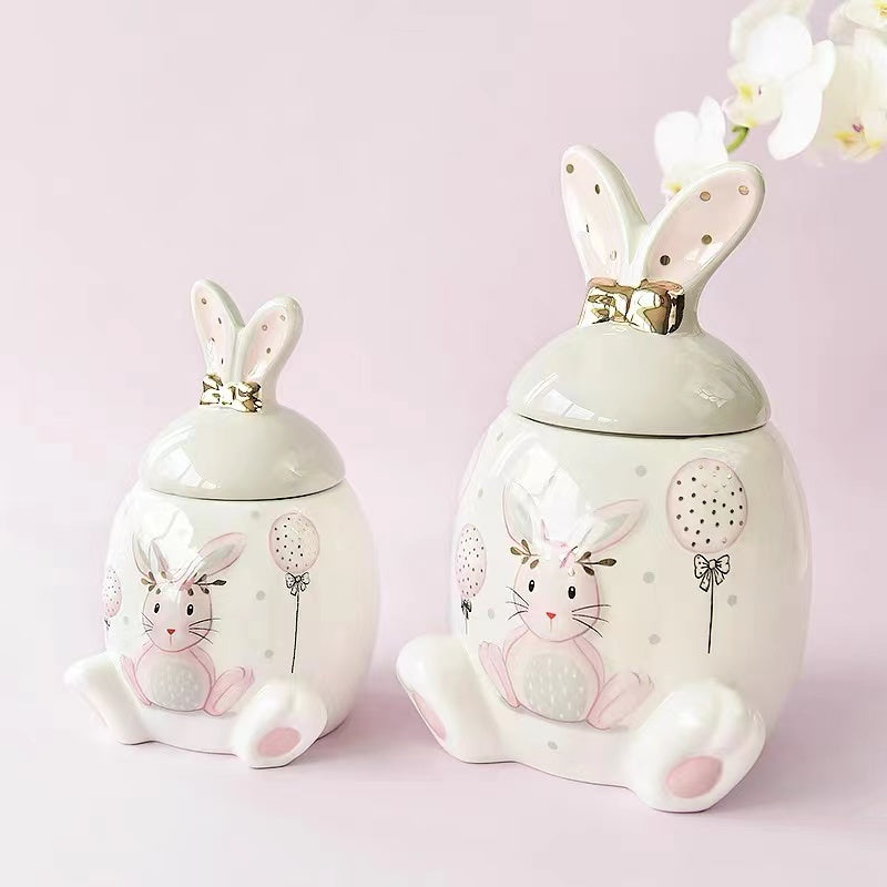 Pet rabbit Urn cute cartoon