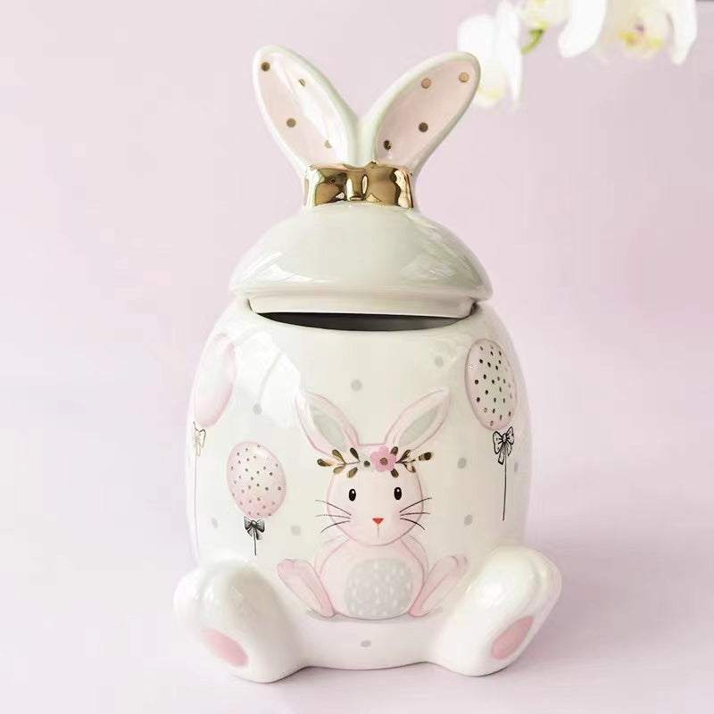 Pet rabbit Urn cute cartoon