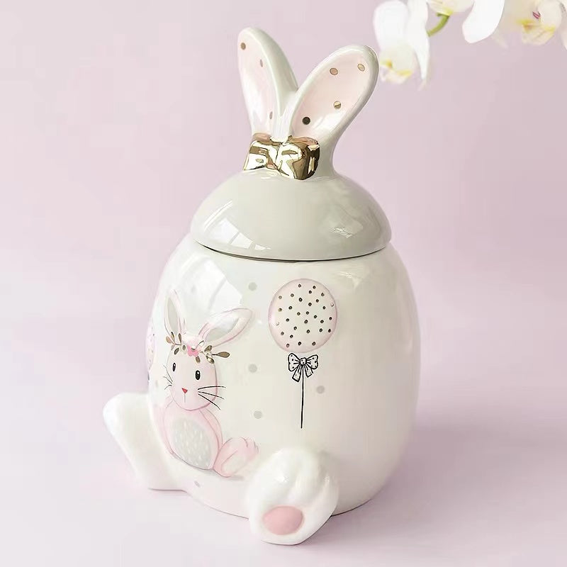 Pet rabbit Urn cute cartoon