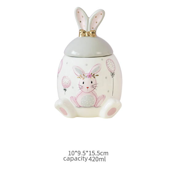 Pet rabbit Urn cute cartoon