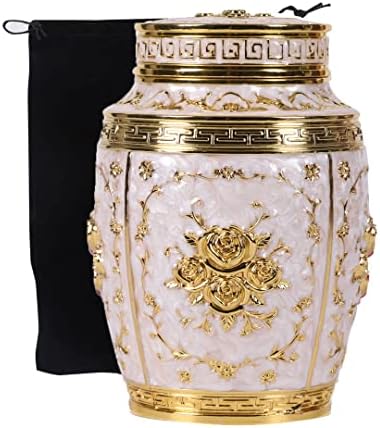 Rose Flower Cremation Urn - Beautiful Keepsake Urns