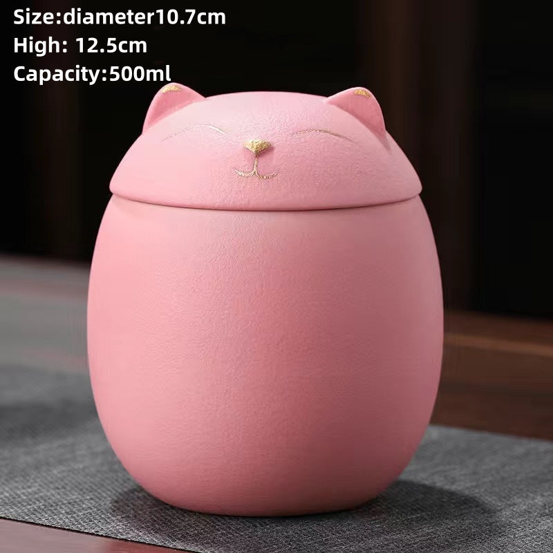 Exquisite Ceramic Pet Memorial Urn