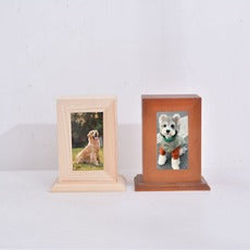 Pet Tombstone Ash Box with Photo Frame14*10.5*17.2cm