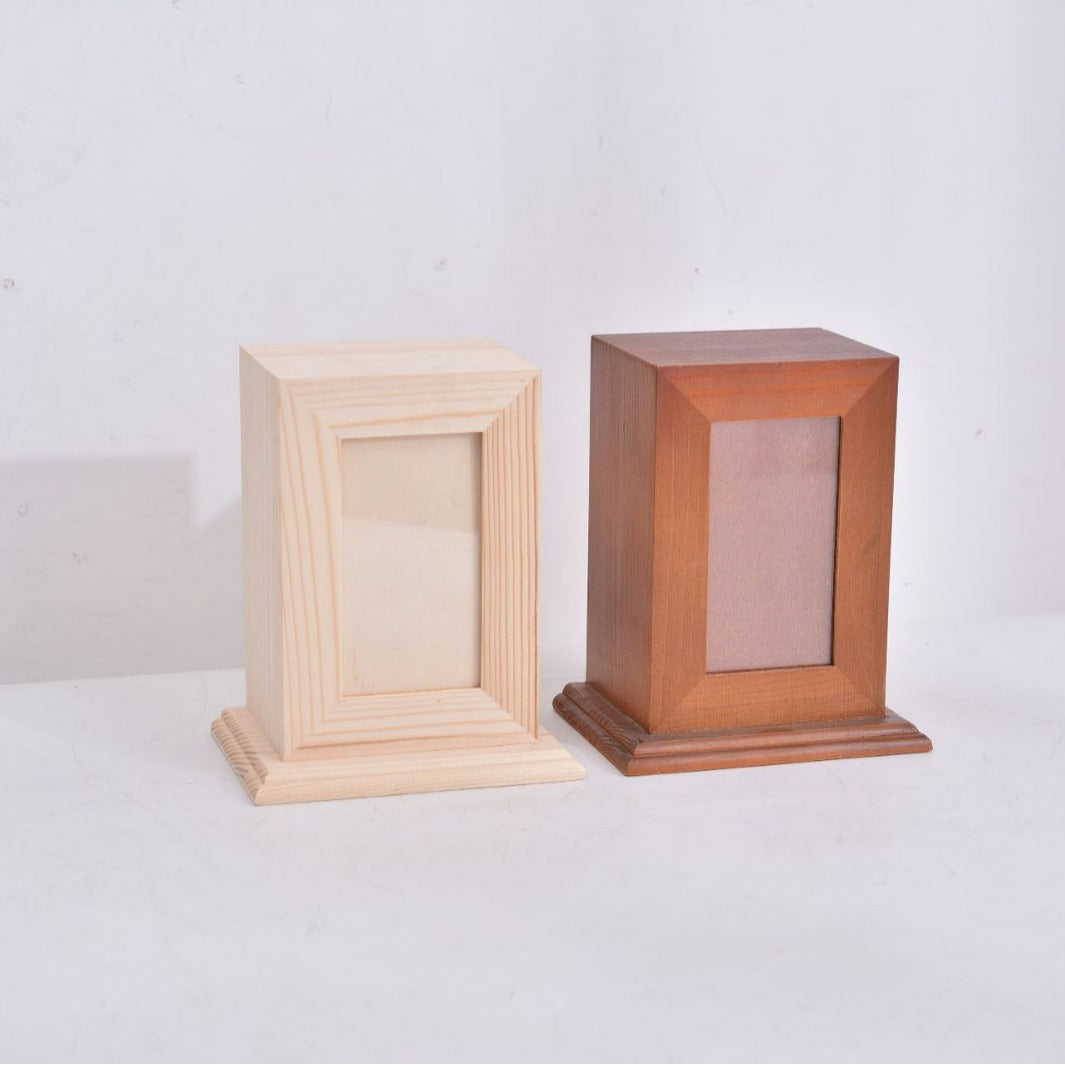 Pet Tombstone Ash Box with Photo Frame14*10.5*17.2cm