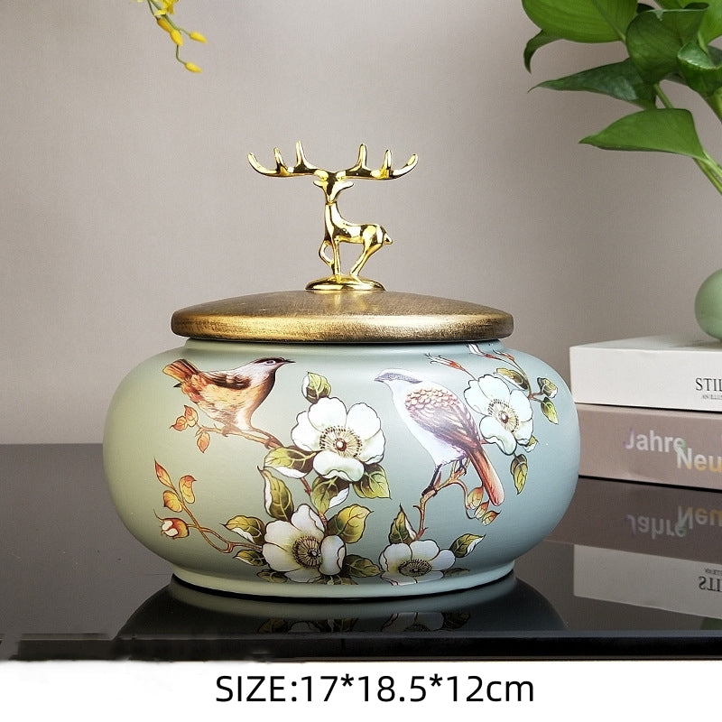 Exquisite Handmade Hummingbird Urns