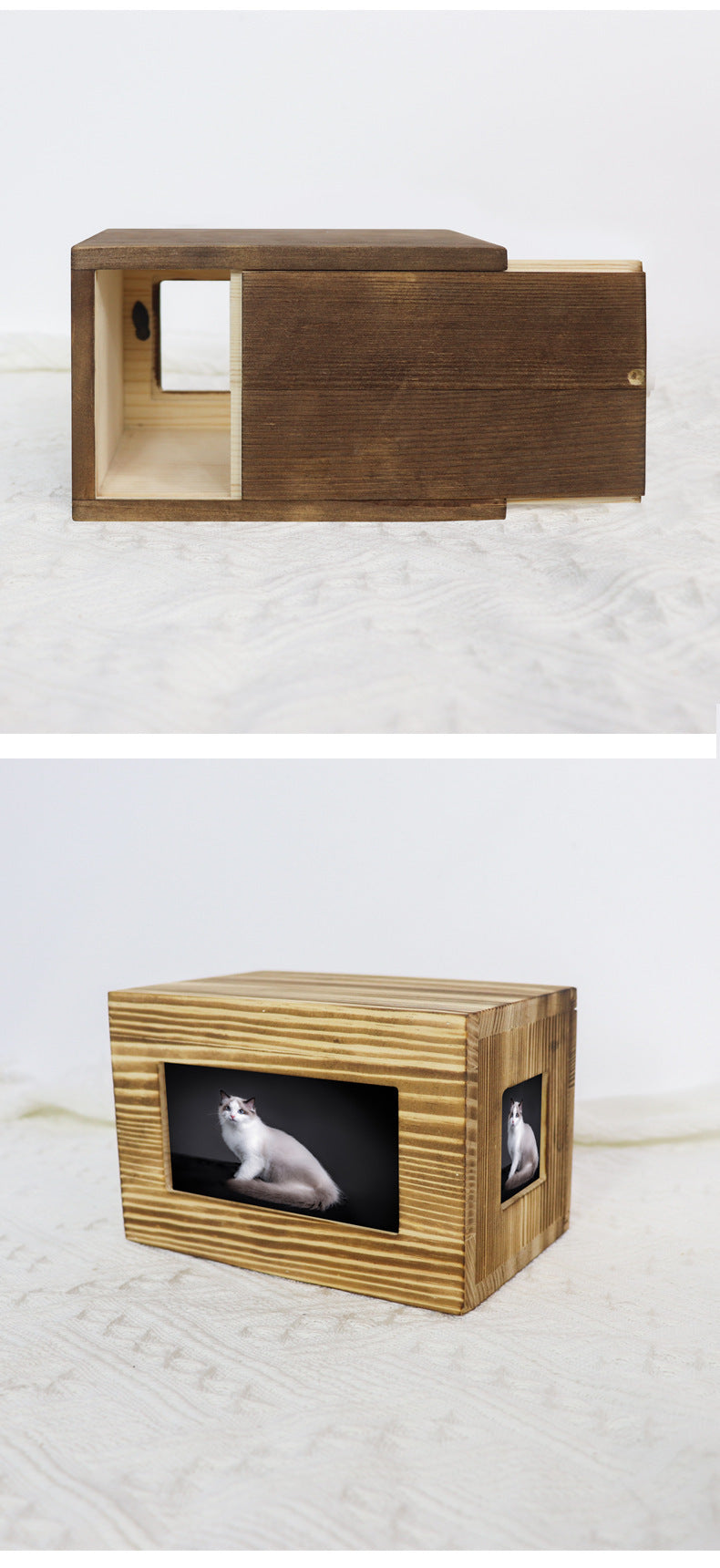 SoulhomesA rectangular urn can be inserted into a photo frame-16cm*10.5cm*10.5cm