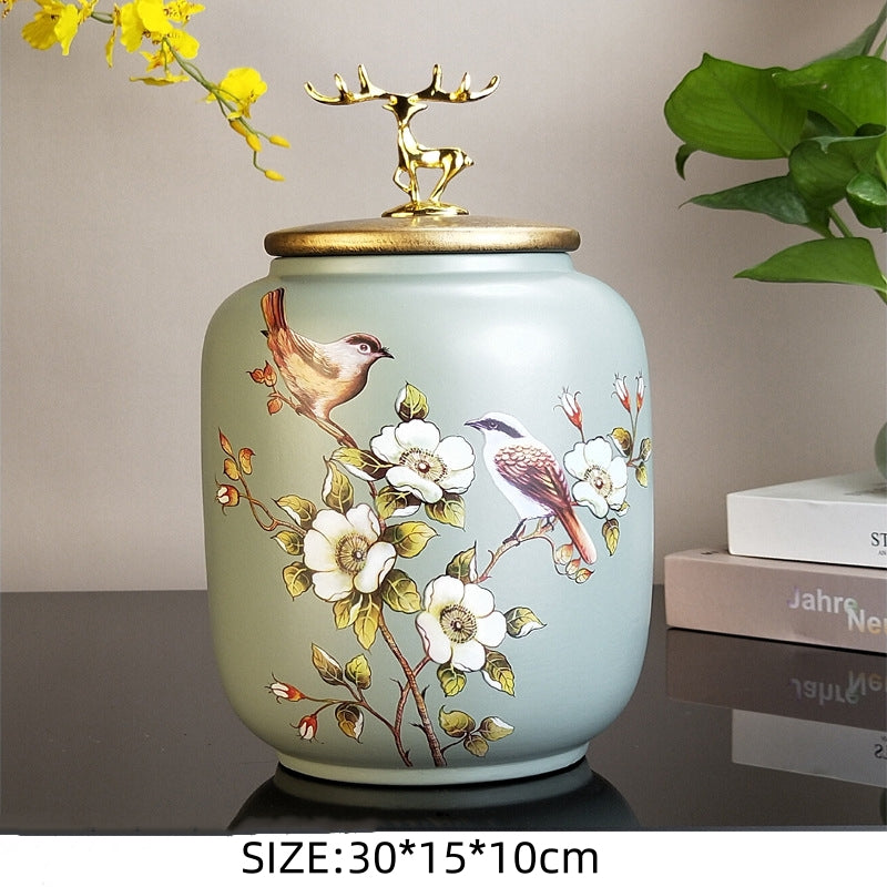 Exquisite Handmade Hummingbird Urns