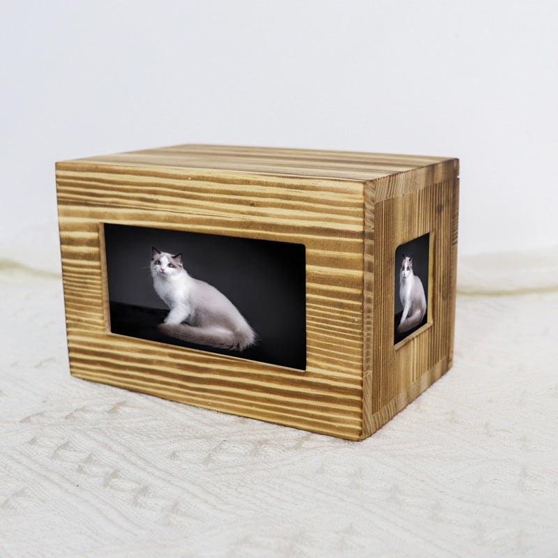 SoulhomesA rectangular urn can be inserted into a photo frame-16cm*10.5cm*10.5cm