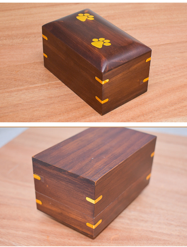 Advanced Pet Coffin Box Wood 12.5*7.6*7.6cm