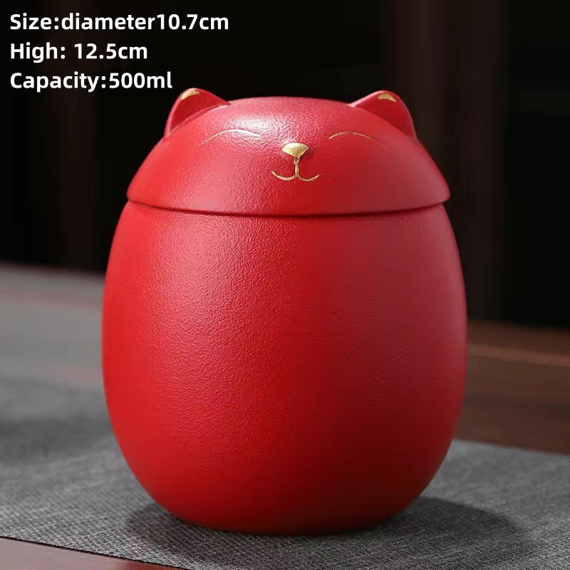 Exquisite Ceramic Pet Memorial Urn